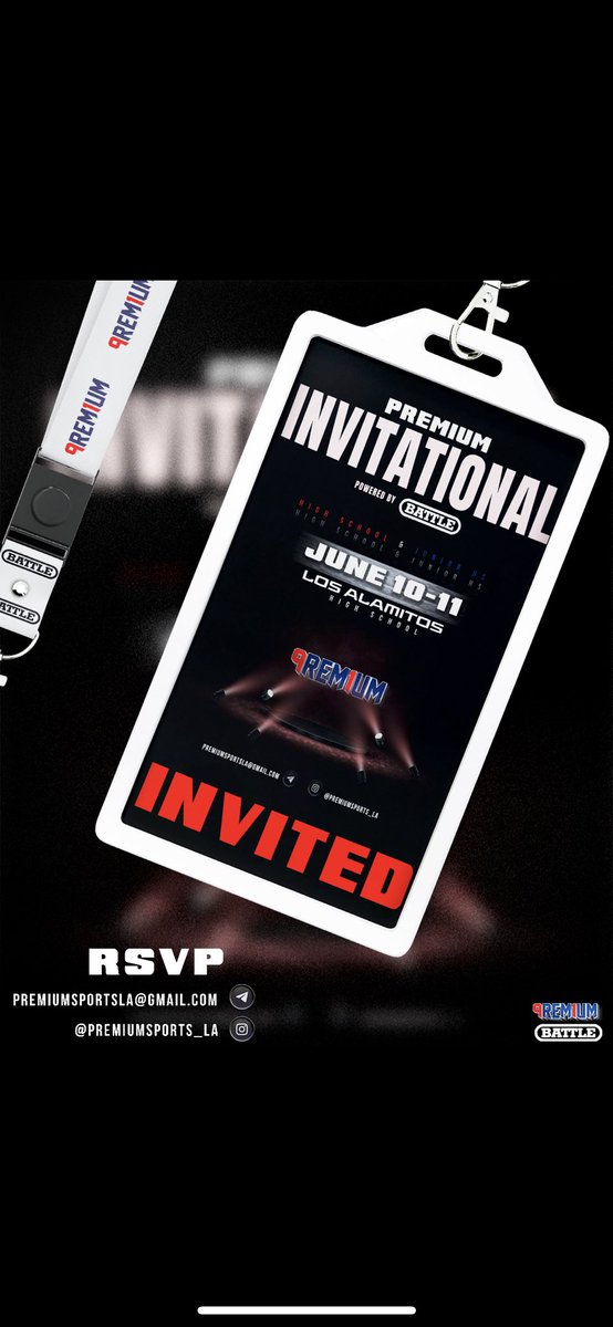 Appreciate the invite… Let’s Work! @BattleCEO @premiumsportsla @GregBiggins @adamgorney