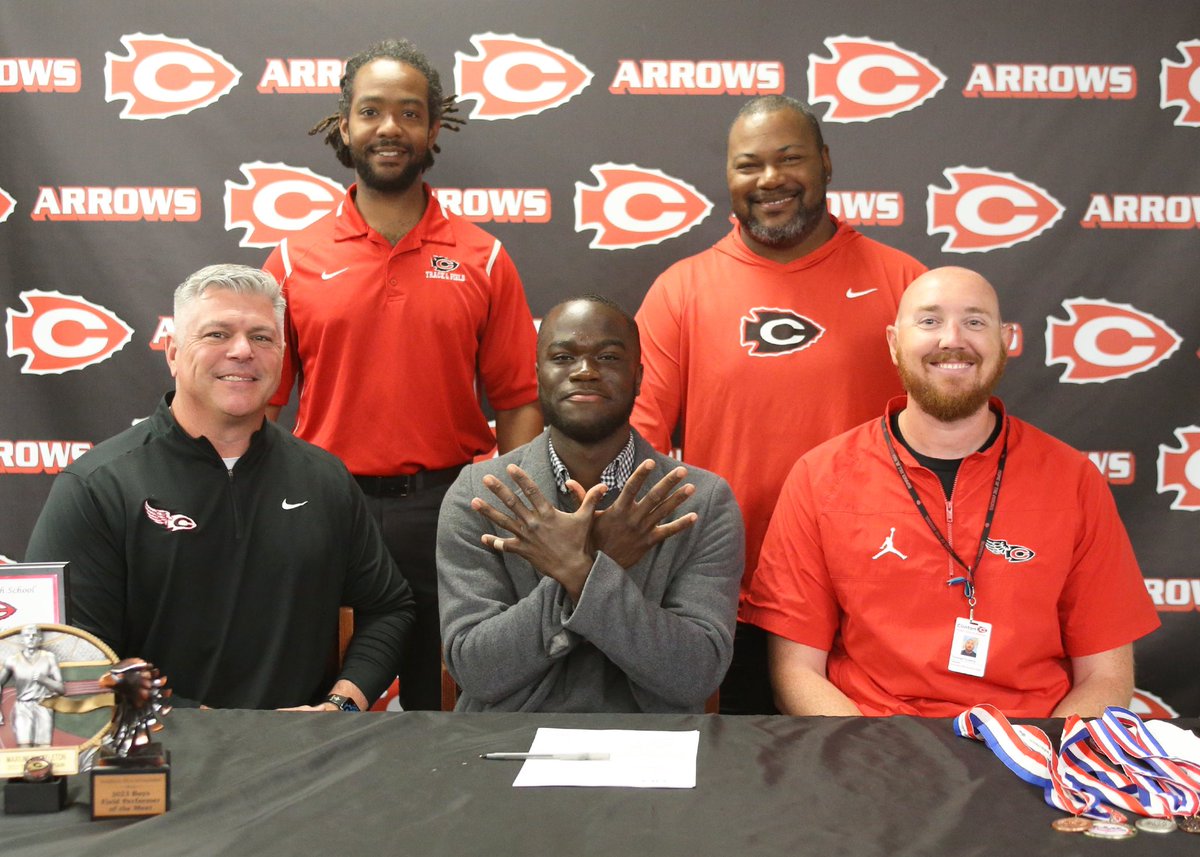 I want to thank God, my family, friends, and coaches for helping me get this far. I will continue to make you all proud. I hope I inspired many of my teammates and the very promising young athletes coming up in Clinton’s track program <a href="/WeAreArrowTrack/">Clinton Arrow Track</a>  <a href="/SouthernMissTF/">Southern Miss Track & Field/Cross Country</a> <a href="/GoArrows/">Clinton Arrow Athletics</a>