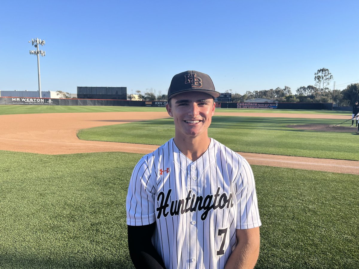 A two-run walk-off home run by senior outfielder <a href="/Bradnav3/">Bradley Navarro</a>, his third of the season, lifted <a href="/HB_OilerSports/">HB Oiler Athletics</a> baseball to a 10-8 win over <a href="/CdM_Baseball/">Corona del Mar HS Baseball</a> today in Surf League action.
HB has won 12 straight games.

<a href="/TheDailyPilot/">The Daily Pilot</a> <a href="/AndrewTurnerTCN/">Andrew Turner</a> <a href="/HBHS_basebll/">HB baseball</a>