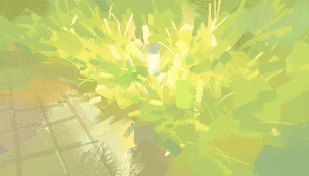 Illustrator Ming on Twitter "Before painting, I will set a general