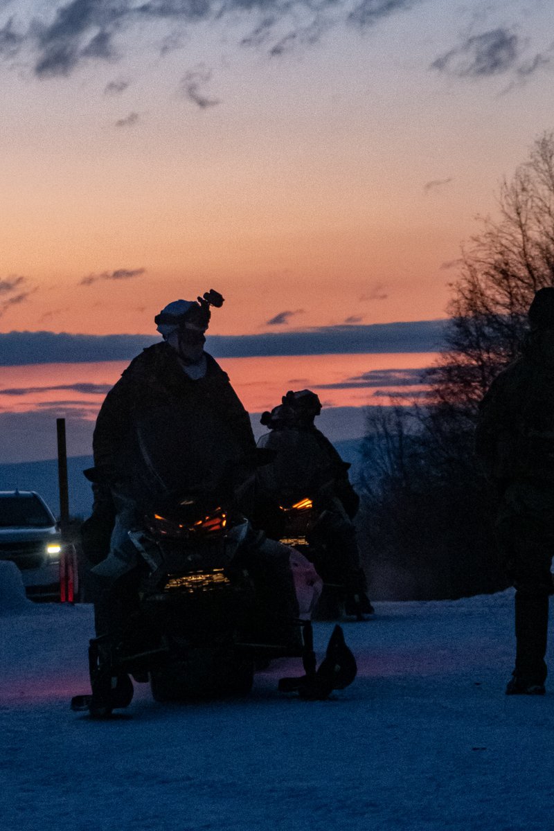 USARPAC's tweet photo. The Arctic is unforgiving and requires deliberate, purposeful leaders who are meticulous in their planning and approach to their warfighting, and #JPMRC-AK 23-02 is key to testing the division’s leaders and soldiers.

@11thAirborneDiv | @USArmy https://t.co/AZeqCv9ClS