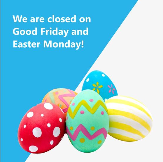 HCInnovations_'s tweet photo. Happy Easter! HC Innovations will be closed today and Monday 10th, for the Easter bank holidays. Please still send your enquiries; they'll be picked up as soon as we return! Get in touch now: https://t.co/G1NYTCxFbu

#HCInnovations #EasterBankHolidays #HappyEaster #EasterHours https://t.co/kYzCFbsRSJ
