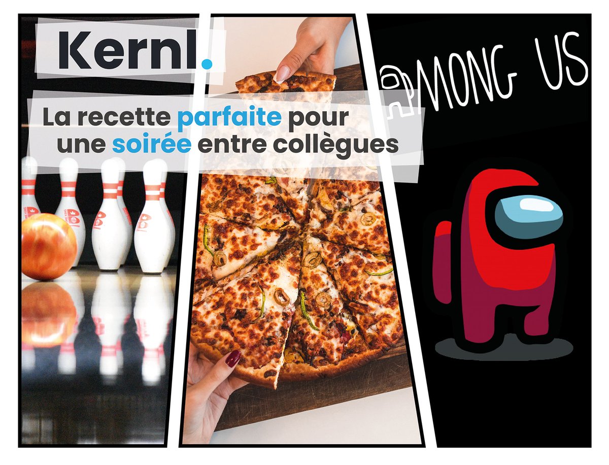 Aujourd'hui, c'est vendredi, tout est permis ! 🙃

Et pas que le vendredi ! Avec l'équipe, on organise régulièrement des soirées entre collègues, histoire de souffler un peu 😎​​, c'est important !

Voici la recette magique de notre dernière soirée !

C'est quoi la votre ?