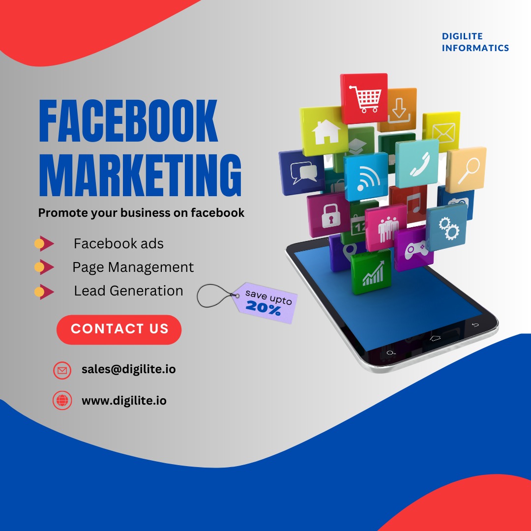 digiliteindia's tweet photo. Facebook marketing can be a huge benefit to your business. 
Contact us : sales@digilite.io Or  Visit us : https://t.co/ySrlqHSSPI.

#marketing # #sales #b2b #facebookads #facebookmarketing #facebookadvertising  #digilite #digiliteinformatics #digiliteindore #digiliteindia https://t.co/MzVv232uEw
