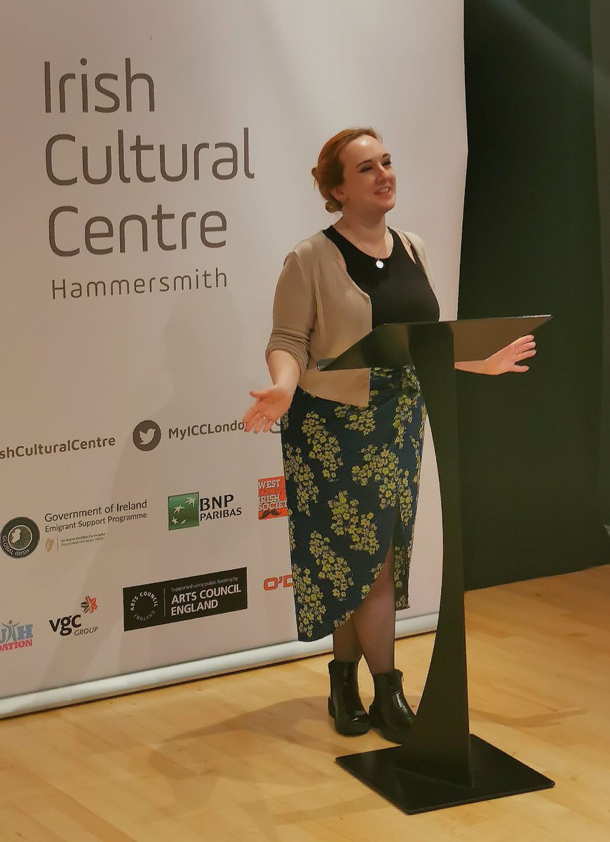 Last Friday we have the pleasure of hosting a networking event with <a href="/MyICCLondon/">The Irish Cultural Centre</a> where we gathered to meet and watch the London debut of the multi-award winning ply <a href="/uptwofingers/">TWO FINGERS UP</a>