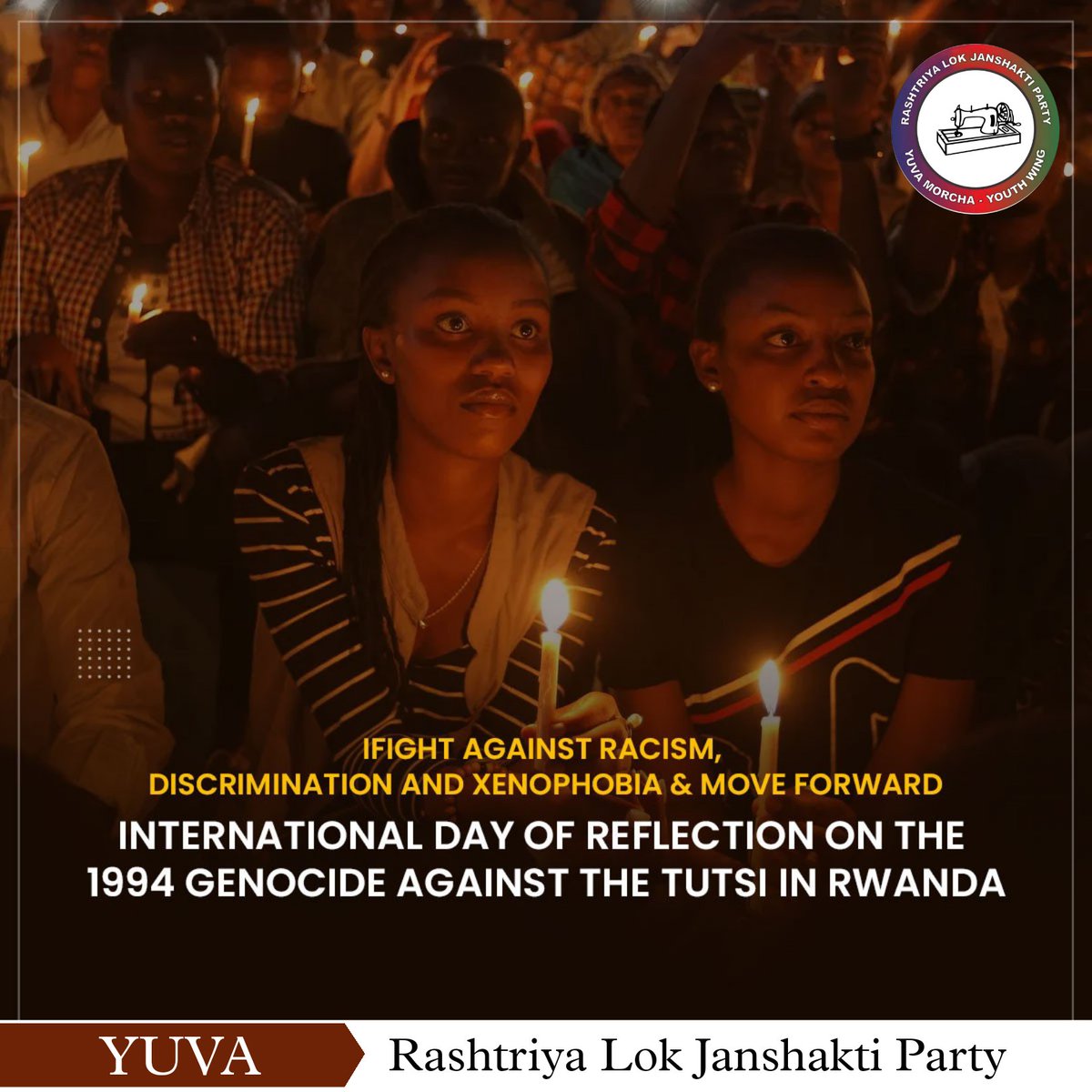 president4dard's tweet photo. On this International Day of Reflection on the 1994 Genocide Against the Tutsi in Rwanda, we mourn the more than one million children, women, and men who perished in one hundred days of horror 29 years ago."

#Internationaldayofreflection https://t.co/zNn4gT9JxL