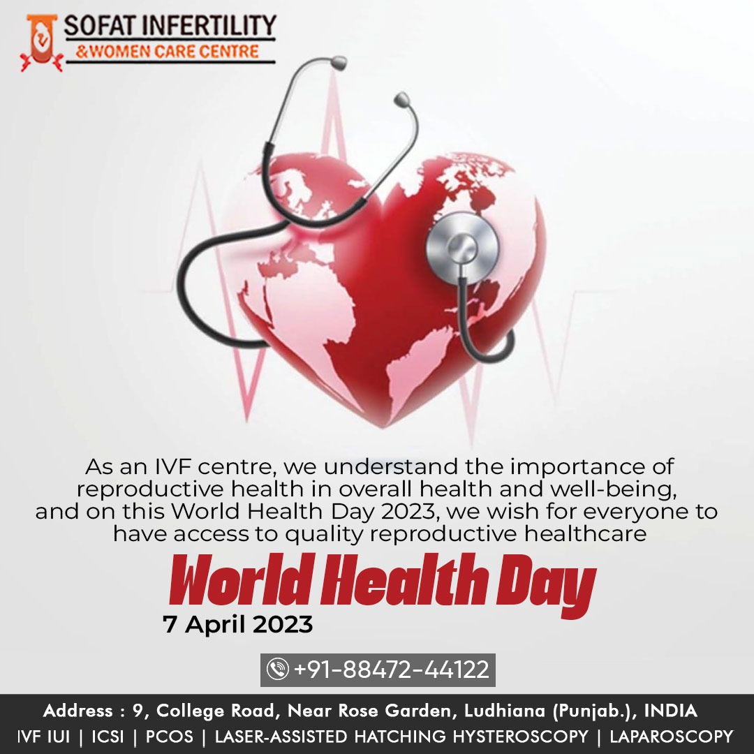 As an IVF centre, we understand the importance of reproductive health in overall health and well-being, and on this World Health Day 2023, we wish for everyone to have access to quality reproductive healthcare

#worldhealthday #happyworldhealthday #infertility #ivfcentre #sofat