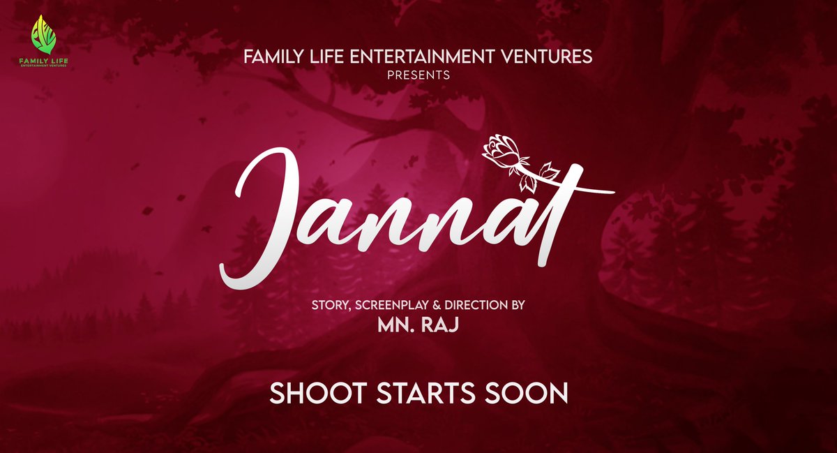 iammnraj's tweet photo. After "RAAVAN"
My next a sweet romantic drama "JANNAT" 💕
@fleventures @rupshashine @gaurab #KharajMukherjee #BiswanathBasu #tulikabasu
#JANNT shooting starts soon https://t.co/zRg1yWKqKU