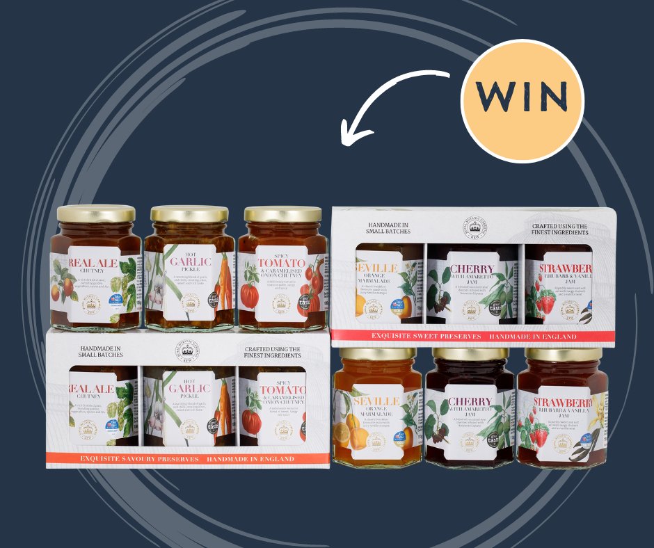 💙 #FreebieFriday 💙 FOLLOW and RETWEET to be in with a chance to #WIN one Kew Sweet Favourites 3-Jar pack and one Kew Savoury Favourites 3-Jar pack to celebrate #Easter 🐰

T&amp;Cs apply. Competition ends 11:59pm on 9th April 🐣