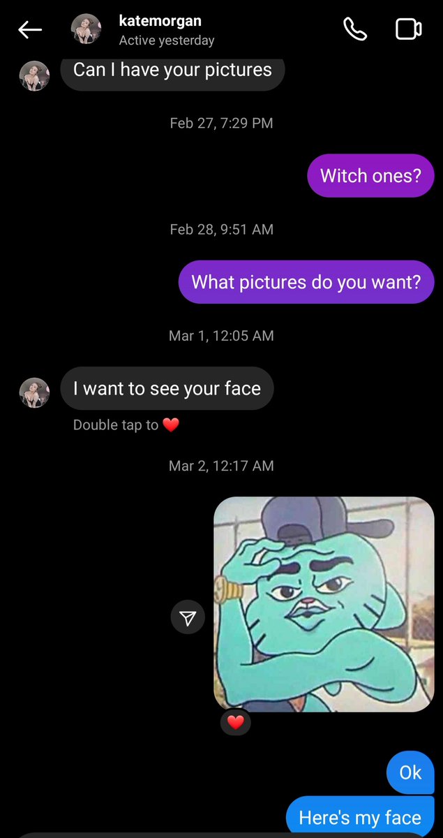 RandomVideos77's tweet image. Me VS Instagram hooker