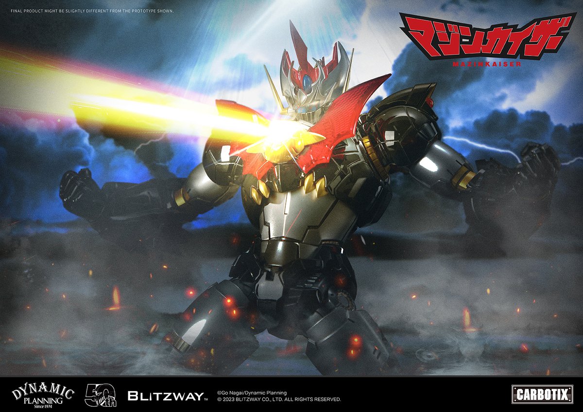 GokinMr's tweet photo. [Info e Preordini] 5PRO Studio X Blitzway : Mazinkaiser “Majinkaizaa” Carbotix https://t.co/kgyhYGOgCu #robot #chogokin #Mazinkaiser #マジンカイザー #anime #t_chogokin #超合金魂 #mecha #robot #Blitzway #5PRO https://t.co/y0iuamj1N9