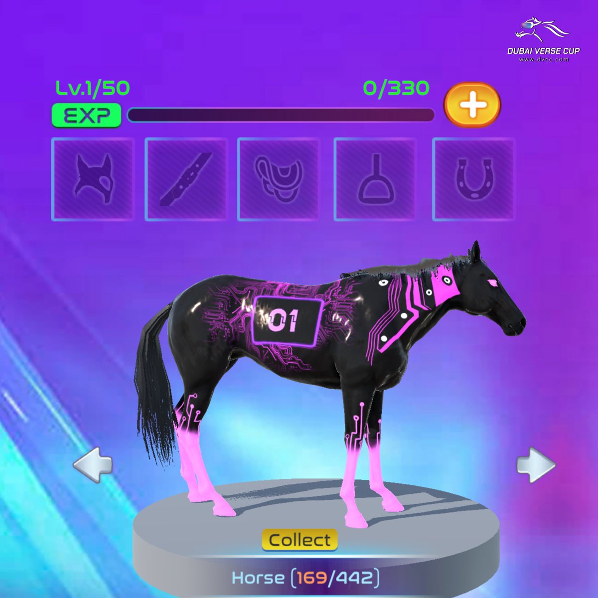 DubaiVerseCup's tweet photo. Level up your horse's attributes and level with training! π΄ Reach new heights by breaking through the upper limit of attributes. π
-
#Metaverse #DubaiVerseCup #DVCC #P2E #NFT #Crypto #Bitcoin #igaming #BlockchainGaming #MetaverseGaming https://t.co/i0VpLRI1NQ