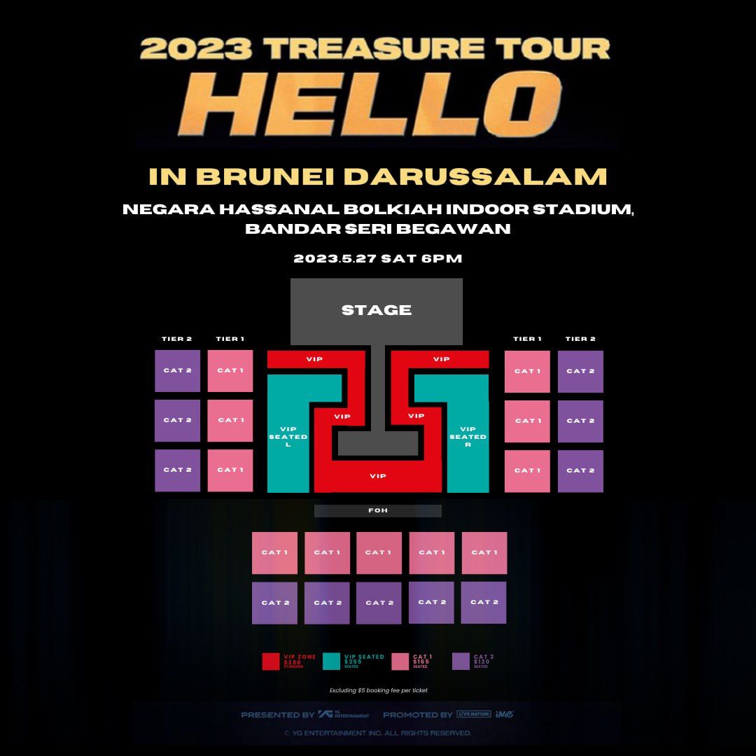 Yeorobun!! Treasure added brunei as a new country to their tour list???
#TreasureinBrunei
#TREASURE #Bruneiteumes
#Treasurenoticeus #AprilFools