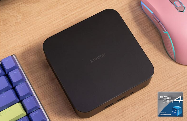 Powered by Silicon Motion PCIe Gen4 SSD Controller, SM2269XT!
Whether you need to work from home or on the go, the Xiaomi Mini PC offers lightning-fast speeds for all your computing needs.