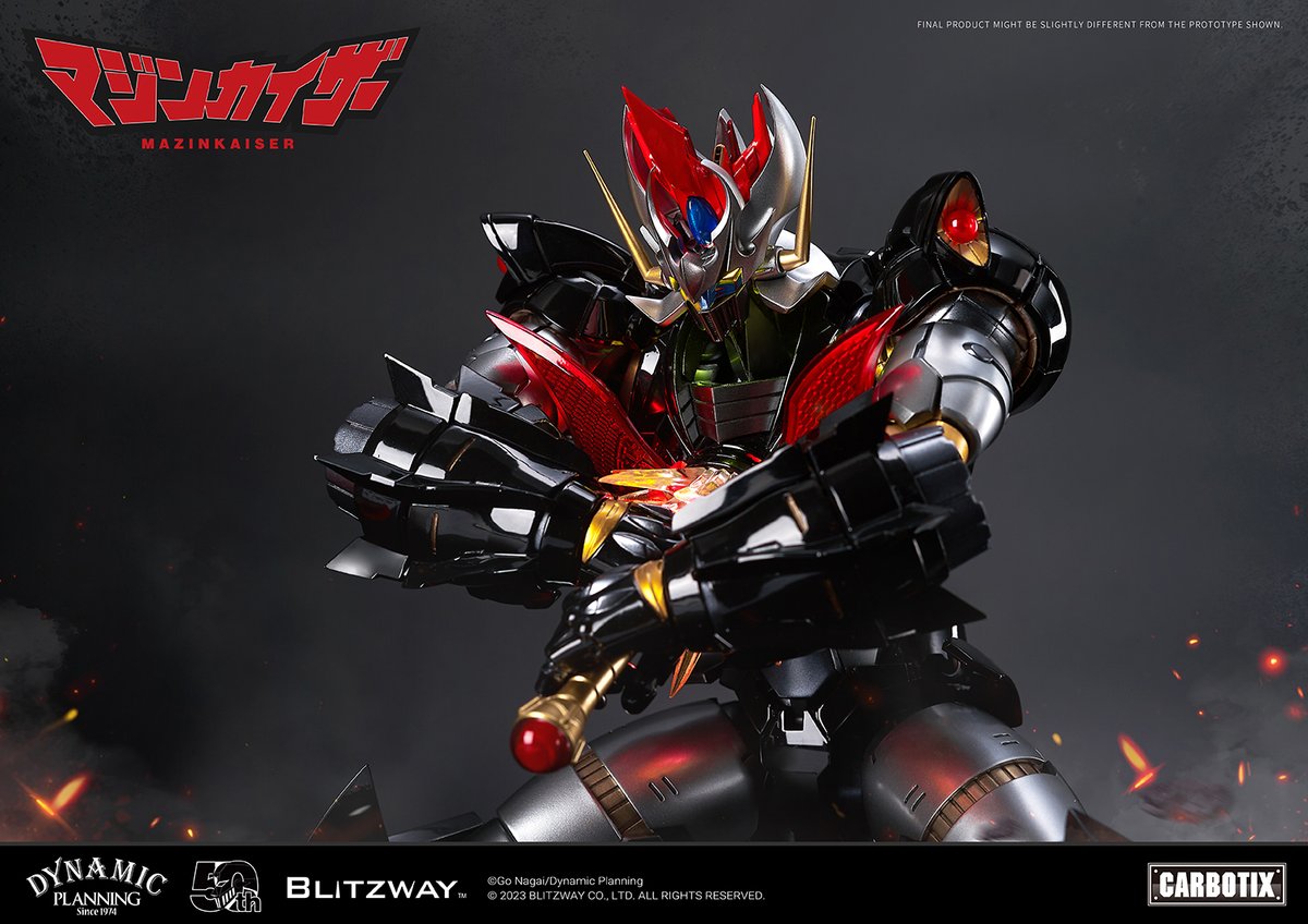 GokinMr's tweet photo. [Info e Preordini] 5PRO Studio X Blitzway : Mazinkaiser “Majinkaizaa” Carbotix https://t.co/kgyhYGOgCu #robot #chogokin #Mazinkaiser #マジンカイザー #anime #t_chogokin #超合金魂 #mecha #robot #Blitzway #5PRO https://t.co/FLTq7Dub5j