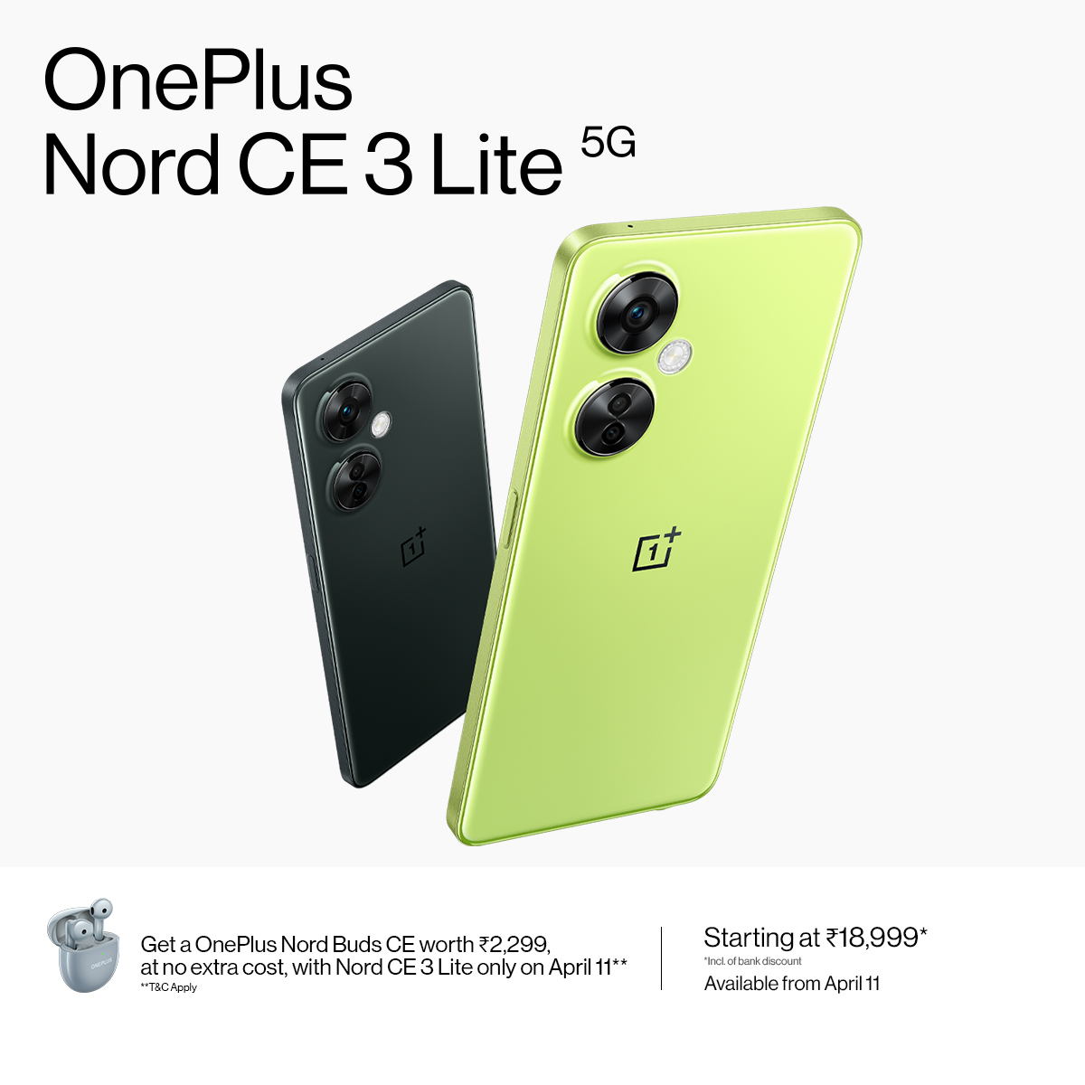 It's the perfect pairing. #OnePlusNordCE3Lite #LargerThanLife
Know more: onepl.us/NordCE3Lite_twt