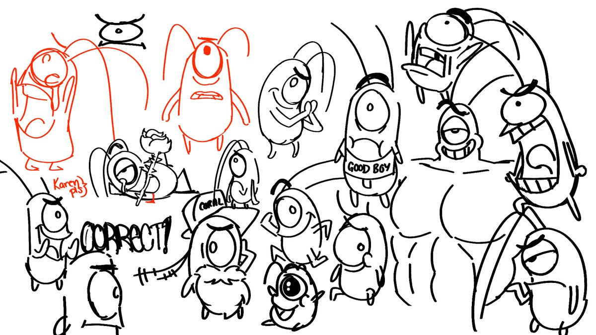 Khalils_stuff's tweet image. Random Quick Plankton Drawpile :)