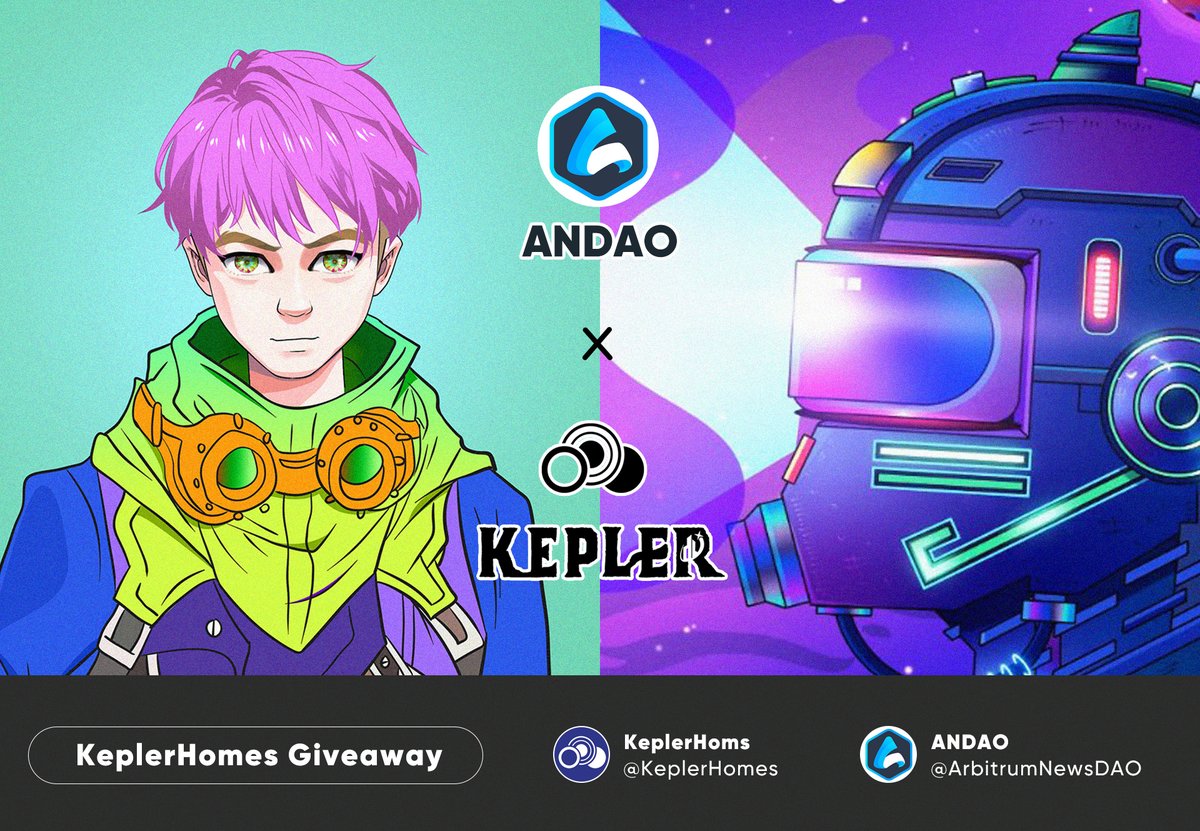 KeplerHomes's tweet photo. 💙 COLLAB GIVEAWAY 🧡

We're giving away 20WLs to #arbinauts 🎉

To enter:
🧑‍🚀 Follow 
@KeplerHomes
 &amp; 
@ArbitrumNewsDAO

🧑‍🚀 Rt+like 🔁❤️+Cmt wallet address
WL portal is now live.
https://t.co/8NVgjJF4Tn

⏰ Winners draw in 24 Hrs! https://t.co/9ikGrxTvJA
