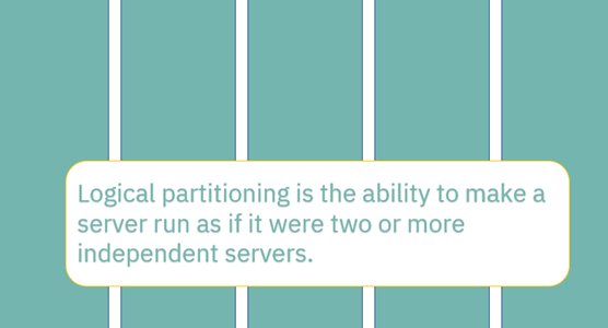 You can install software on a logical partition, and the logical partition runs as an independent logical server with the resources that you allocated to the logical partition. 
To know more, visit ibm.co/41dgDeJ.

#IBMPowerDocs #IBMPowerSystems #Power10