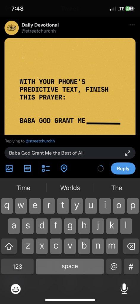 sarahmichael__'s tweet photo. @streetchurchh Baba God Grant Me the Best of All https://t.co/oFfFaOkQy7