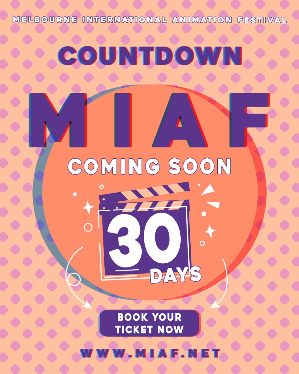 animationfest's tweet photo. 1 MONTH till our Animation Festival! Join us for the opening night where we'll be showcasing the best and most innovative Aussie animations. Come celebrate with a drink! πΎπ½
https://t.co/Dy2SopamLK
#MIAF2023 #AusAnimation #MIAFAustralia #AnimatedArt #OpeningNight https://t.co/uB0pQQj56t