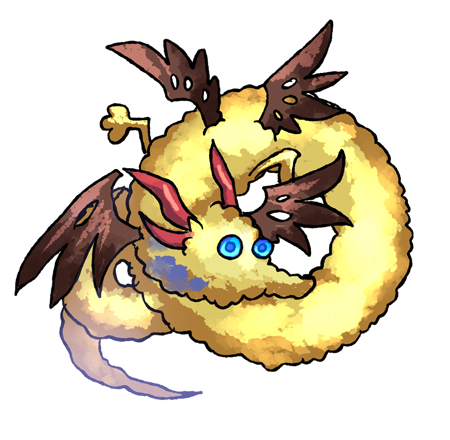「これはおもちゃのモールのつもりで描いたけどみんなから天ぷら、エビフライって呼ばれ」|EMON-YUのイラスト