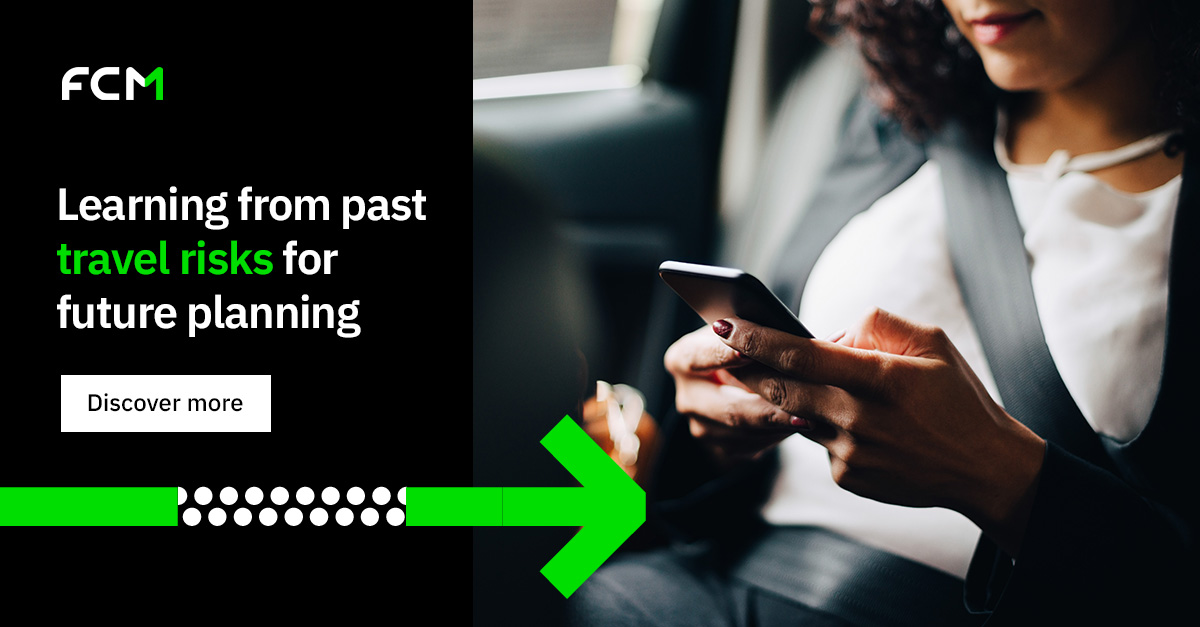 FCm_SouthAfrica's tweet image. Risk planning? Read up on lessons from the past that will improve future travel risk capabilities in the latest Global Travel Risk Review 2022-2023. Download here: okt.to/DGhPm2  
 
#TravelRisk #TMC #TravelMap #BusinessTravel #DutyOfCare