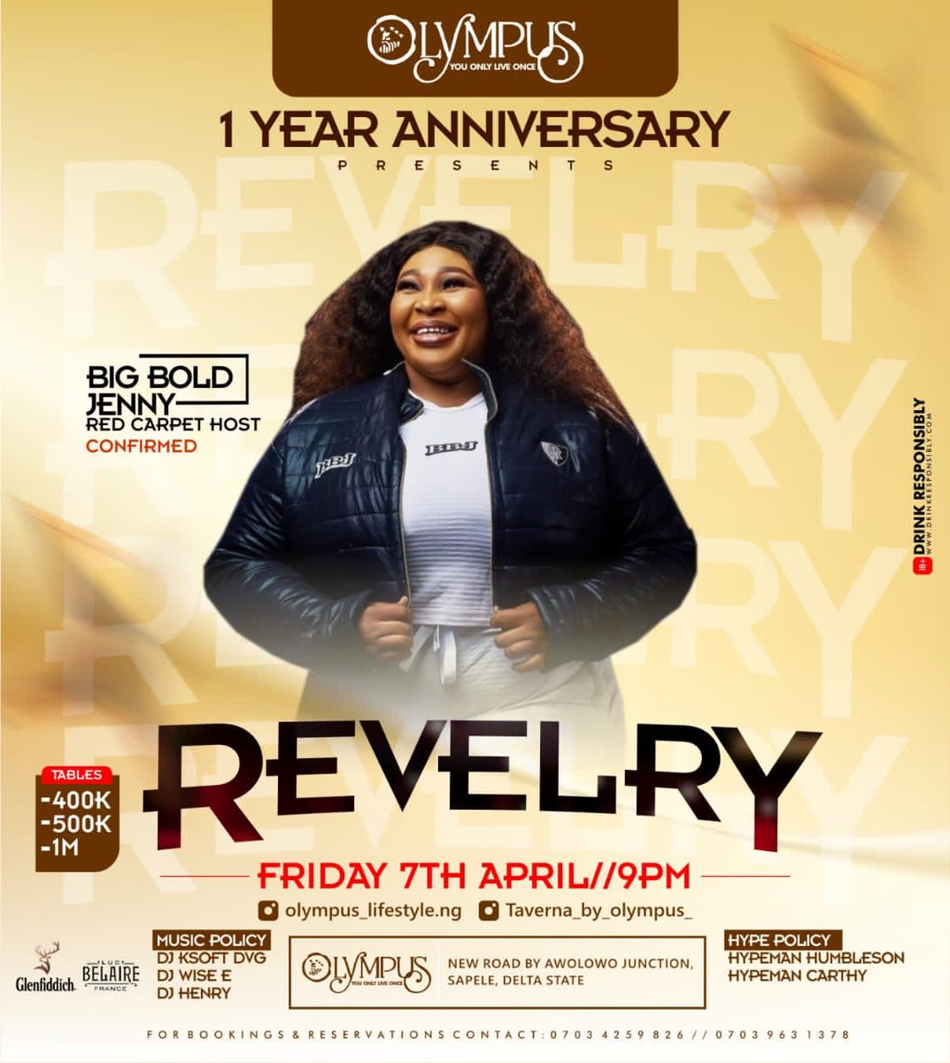 bigboldjenny's tweet photo. We re outside tonight on a Good Friday as we celebrate the One year Anniversary of #OLYMPUS Club, Sapele we re outside #WarriTwitterCommunity #SapeleTwitterCommunity #DeltaStateTwitterCommunity https://t.co/c8NWhpP6c0