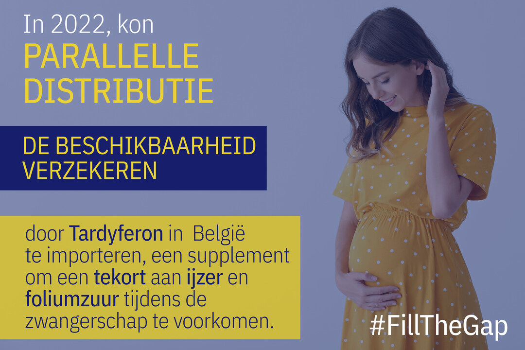 access_meds's tweet photo. Tardyferon is een supplement op basis van ijzerzout en foliumzuur, gebruikt om een tekort tijdens de zwangerschap te voorkomen 🤰.
Vanaf mei 2022 was er een #tekort in België 🇧🇪.
Gelukkig kon #parallelledistributie de patiënten helpen 💊.
#FillTheGap https://t.co/9AQlITnNpS