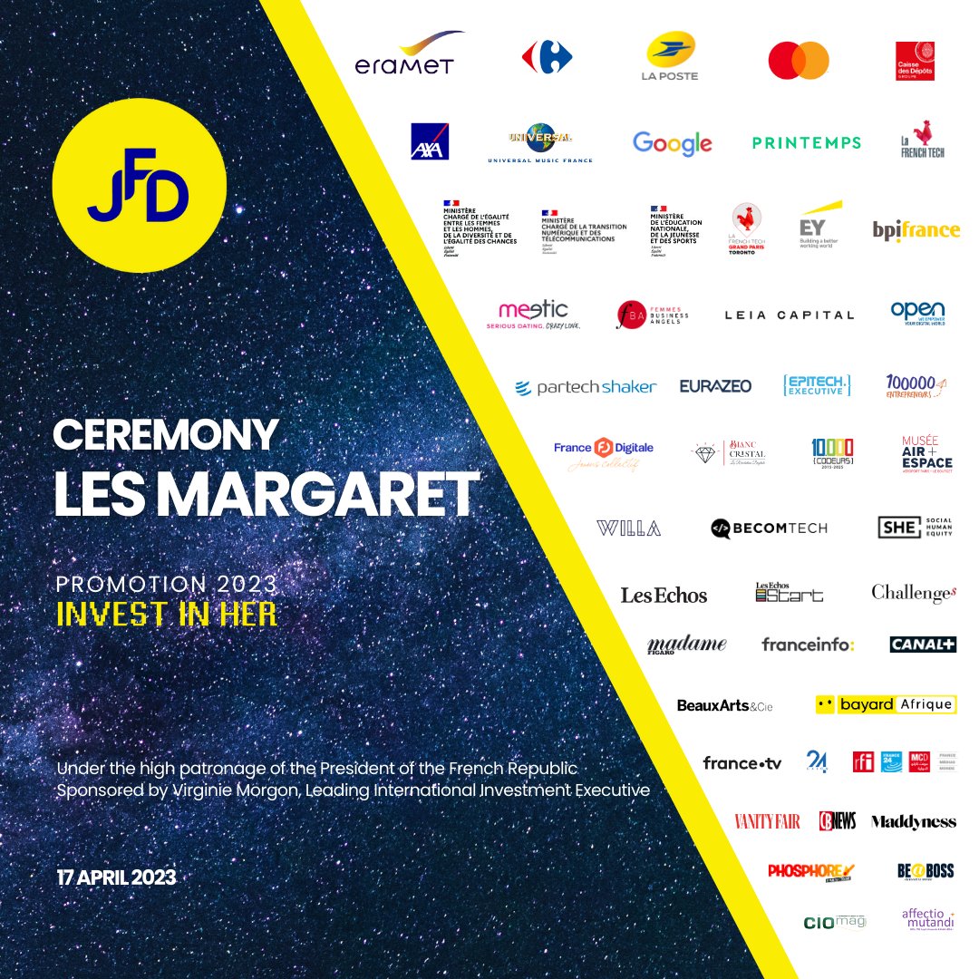 joinjfd's tweet photo. Le 17/04, qui succèdera à Allyah Semiai #Kidshare, Margaret Junior Europe 2022 ?
🇫🇷 Aya LAKHEL #Pointex 🎓
🇫🇷 Sajana RAJESWAREN #SaveTheEarth 🌍
🇫🇷 Inaya YOGA #Youngsess 📚
Découvrir les profils des finalistes de la promotion #InvestinHer https://t.co/24yjkBsuqj https://t.co/n7EAJiiLII