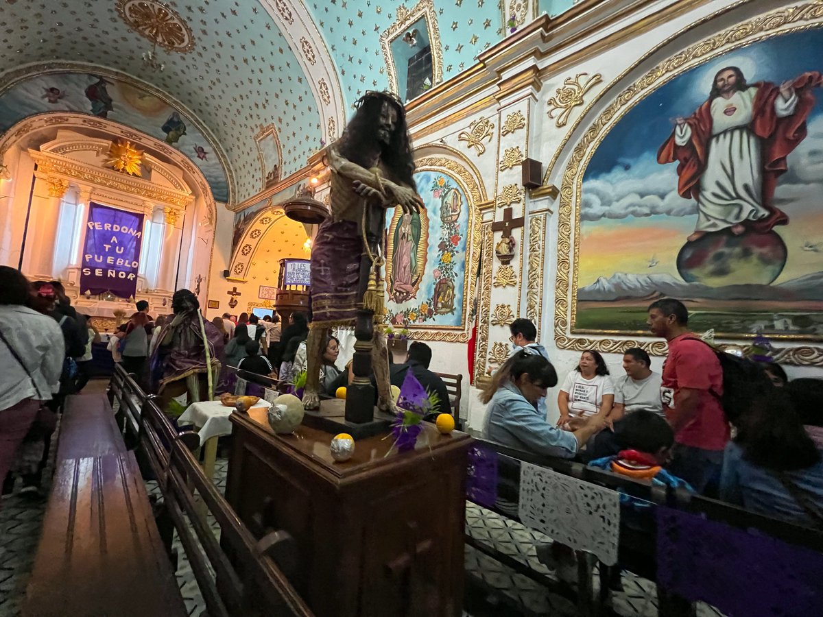MultiSurMx's tweet photo. ⛪️ VISITA DE LAS 7 CASAS EN Alcaldía de Xochimilco 🟣 ✝️ https://t.co/7FbF5Kpzsz