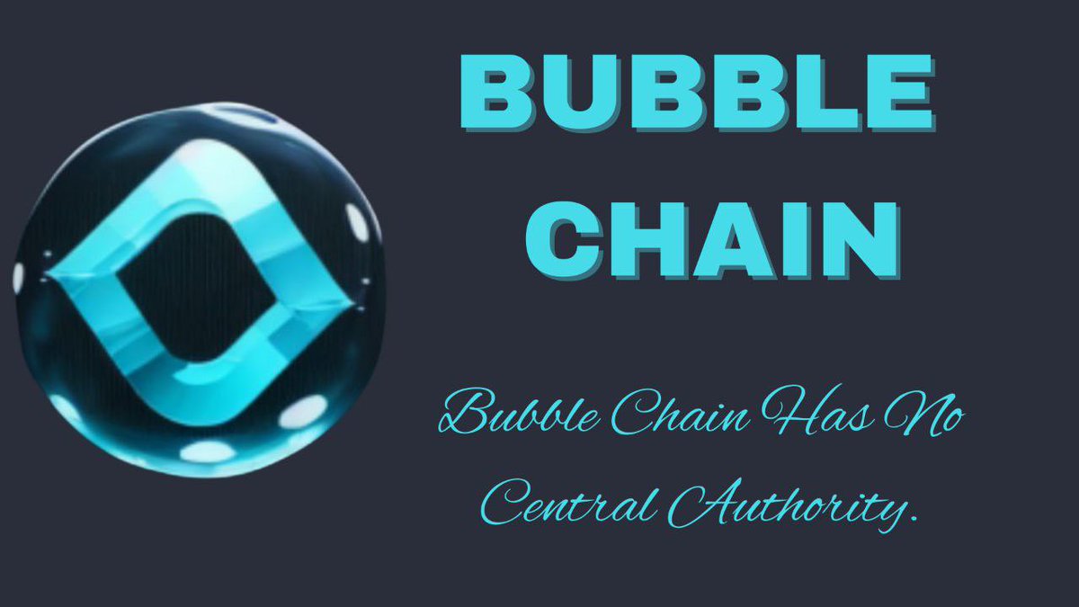 zelex_eth's tweet photo. No Central Authority: In a bid to make a truly decentralized platform, bubble chain built on the blockchain makes you be your own bank and banker giving you total authority over your money. 
#PaypalFlipper #BubbleChain https://t.co/Pq9ym2vWT8