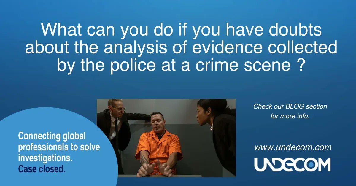 Our latest blog post explores the steps you can take when you have doubts about the validity of collected evidence. #undecom #criminallaw #forensics #evidenceanalysis #legalrights  undecom.com/cms/blog/2023/…