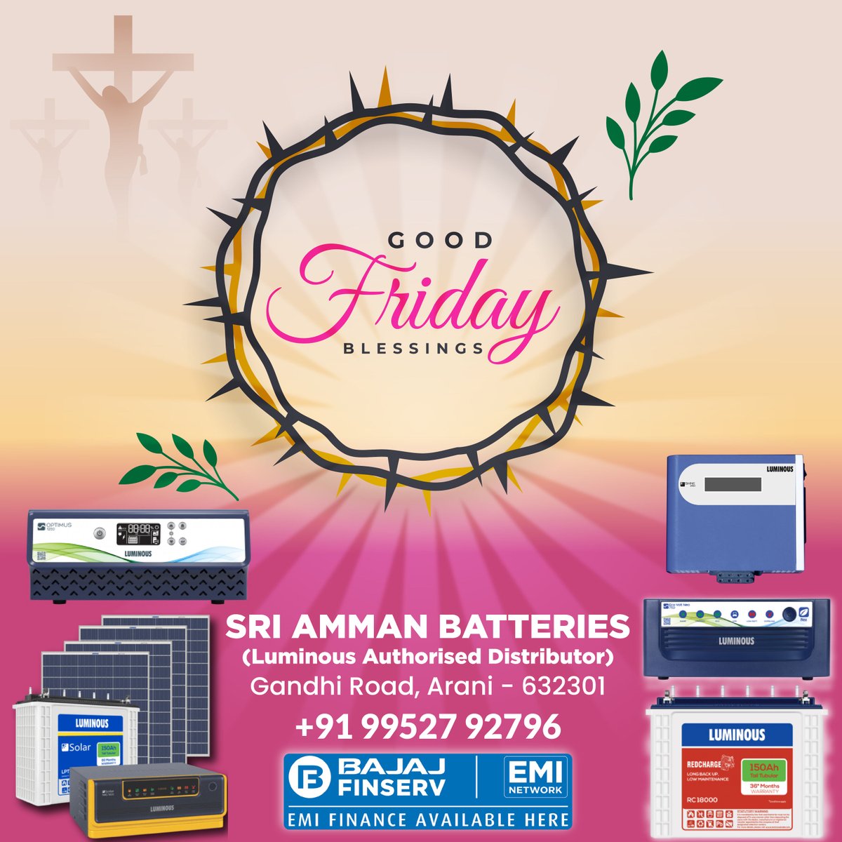 Wish you a blessed Good Friday.
#goodfriday #Battery #battery #batteryreplacement #batterypower #inverterbattery #invertersystem #solarinverter #inverterbatteries #inverter #solarsystem #solarpanels #solarpower #SolarPower #solar #solarinstallation
