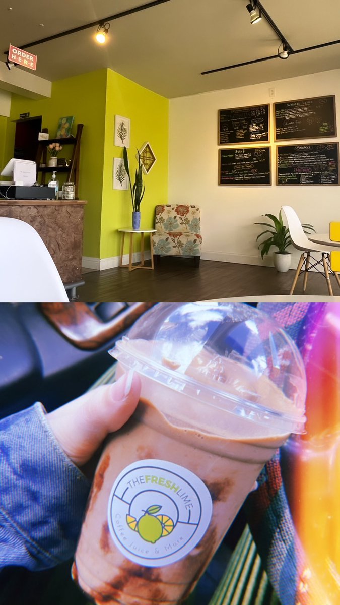 DanaeGrigsby's tweet photo. I’ve been going to The Fresh Lime for years because I always leave feeling amazing. My go-to smoothie is the Snickers, but they have a wide range of smoothie flavors and great dairy-free milk options. They also have coffee, juices, and more. Run don’t walk!
#jour349 #bestmajor https://t.co/ac3y0wyMhF