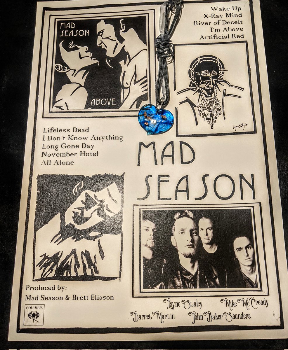 #LayneStaley #Seattle #MadSeason
🫶🫶🫶🫶❤️‍🔥🫶🫶🫶🫶 Drawings by Layne.
#MarkLanegan #BarretMartin #MikeMcCready  #JohnBakerSaunders