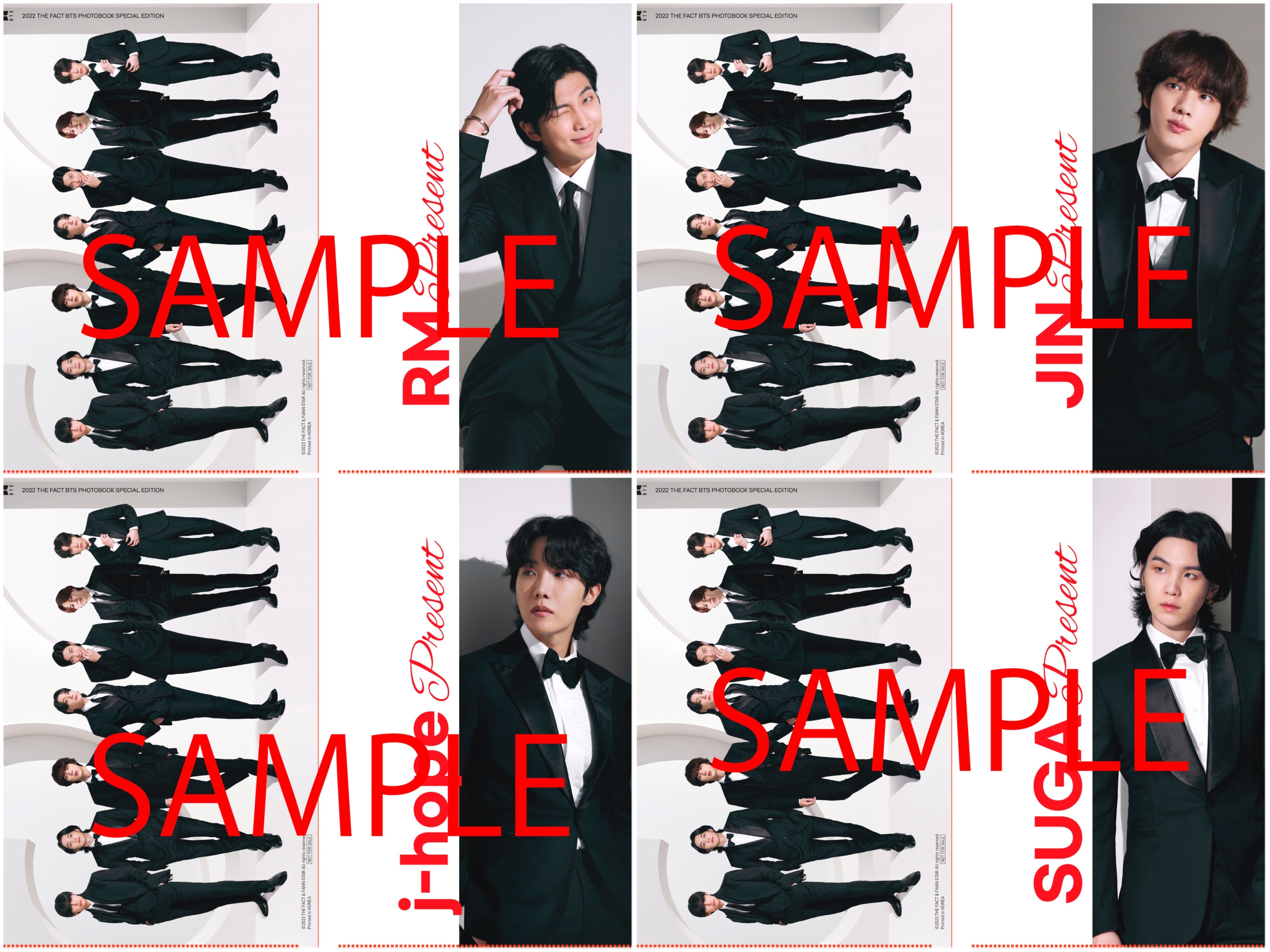 BTS最新写真集 『2022 THE FACT BTS PHOTOBOOK SPECIAL EDITION