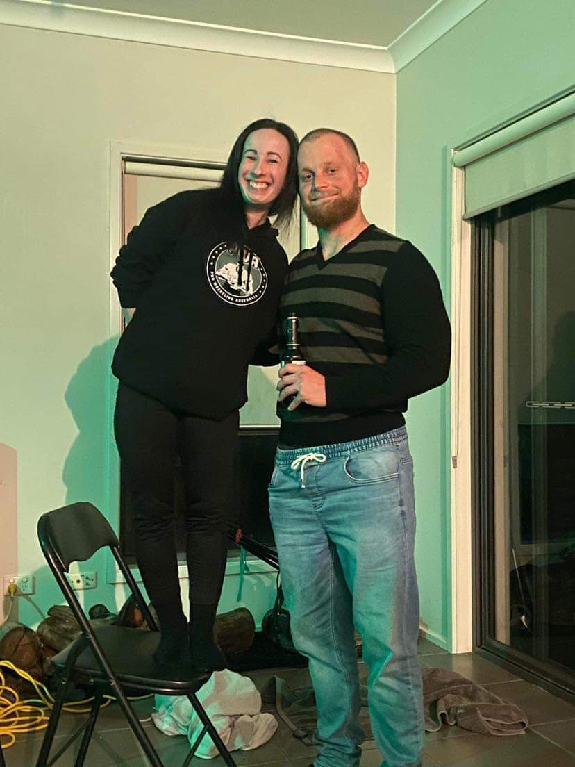 AJIstria's tweet photo. ❤️ congratulations on all your hard work @MerchGirlSam!

@WrestlerMerch https://t.co/0zOsrs07Qy