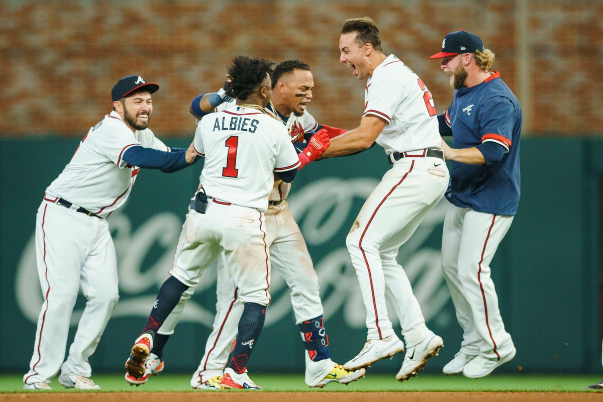 Braves's tweet photo. Mood.

#ForTheA https://t.co/M6u9jkx3gd