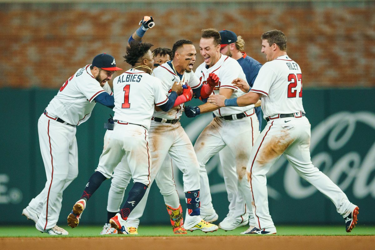 Braves's tweet photo. Mood.

#ForTheA https://t.co/M6u9jkx3gd