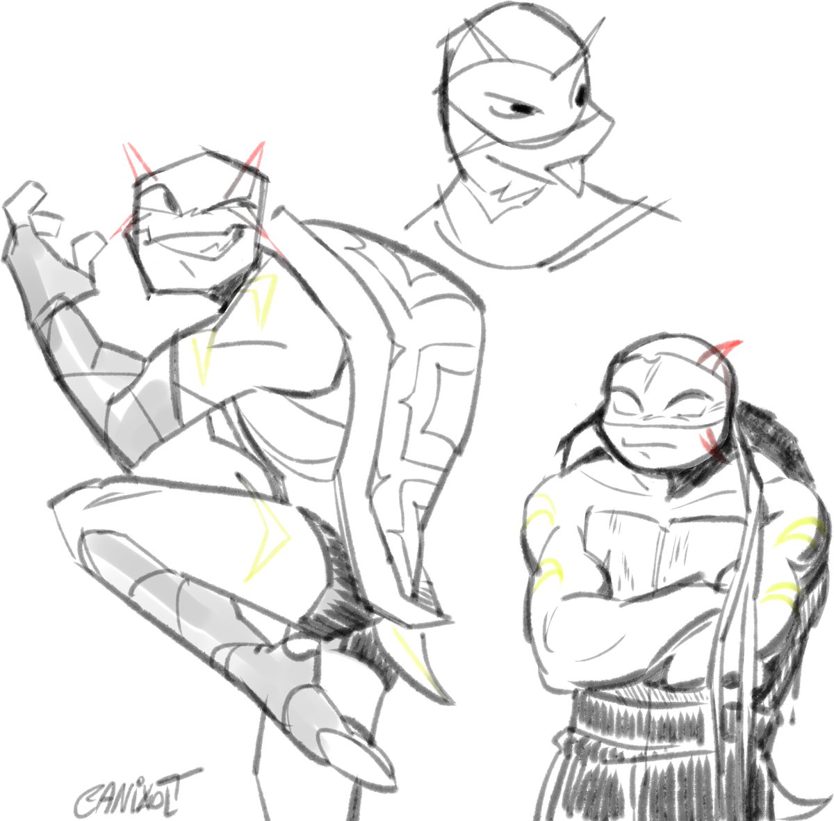 some sketches while i work on better art
#rottmnt #saverottmnt #SaveRiseofTMNT #UnpauseRiseoftheTMNT #UnpauseROTTMNT #RiseSeason3