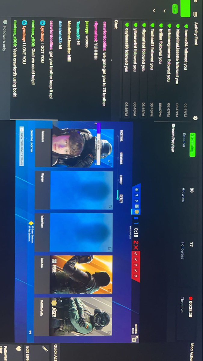 tasonleach's tweet photo. Aye man we done hit affiliate I appreciate all y’all who helped out much love to y’all Tonight was one of the best stream big shoutout to @CrawfordCollins for coming in with his community and helping me get there and peek at my highest 38 much love y’all fr grind don’t stop💯 https://t.co/QGpzYXJjnP