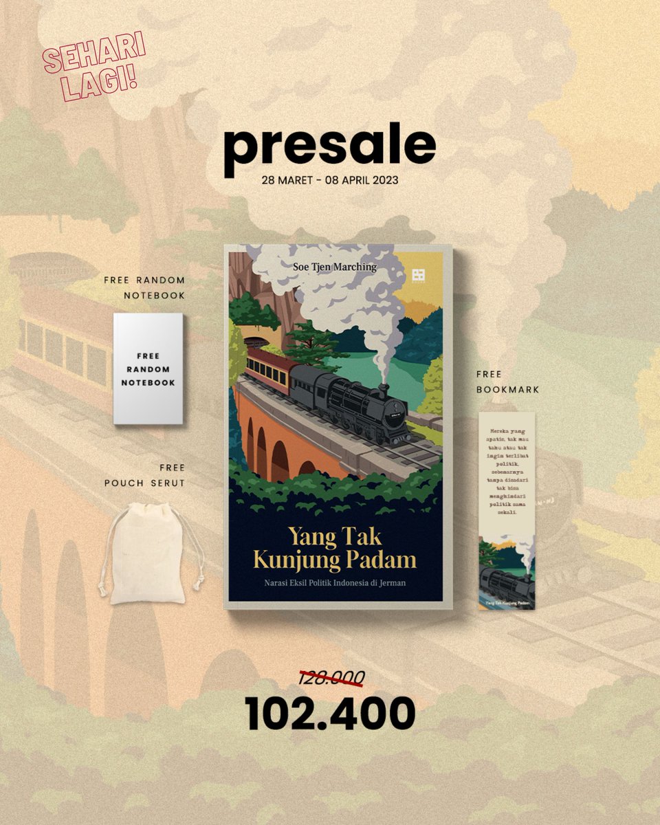 Buku terbaru dari <a href="/soetjenmarching/">Soe Tjen Marching</a>, #YangTakKunjungPadam mengisahkan catatan tentang para eksil hingga mendedah terminologi “eksil” itu sendiri.