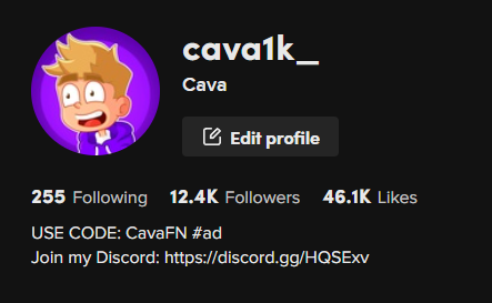 Cava1k_'s tweet photo. @NorCal_Esports I wanna hit 50k followers on tiktok before july https://t.co/YFbmBHd2FZ