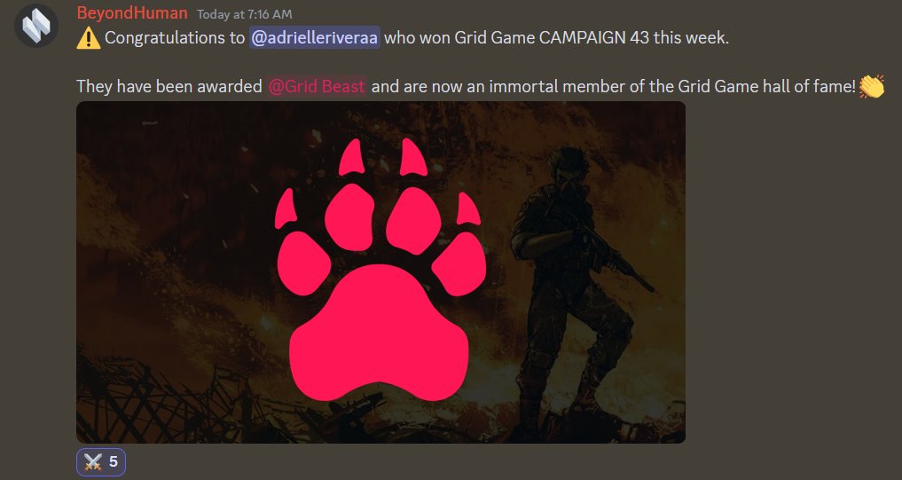 krissttooffffff's tweet photo. CONGRATS @AdrielleRiveraa  for winning the CAMPAIGN GAME#43 @BeyondHumanAI 
CONGRATS also to the TEAM ALPHA (Alliance of Philippine Armies) for winning another game and earning almost a total of 30k sweetCoggies https://t.co/ljnHZcDGDQ