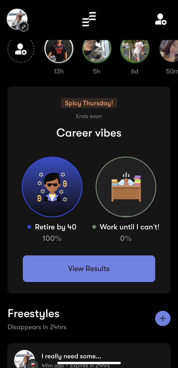 dewatson21's tweet image. Love how everyone in my @withyoursquad wanna retire by 40! 

I always knew my Squad was all about the grind hard, play later lifestyle. 

#squadvibes