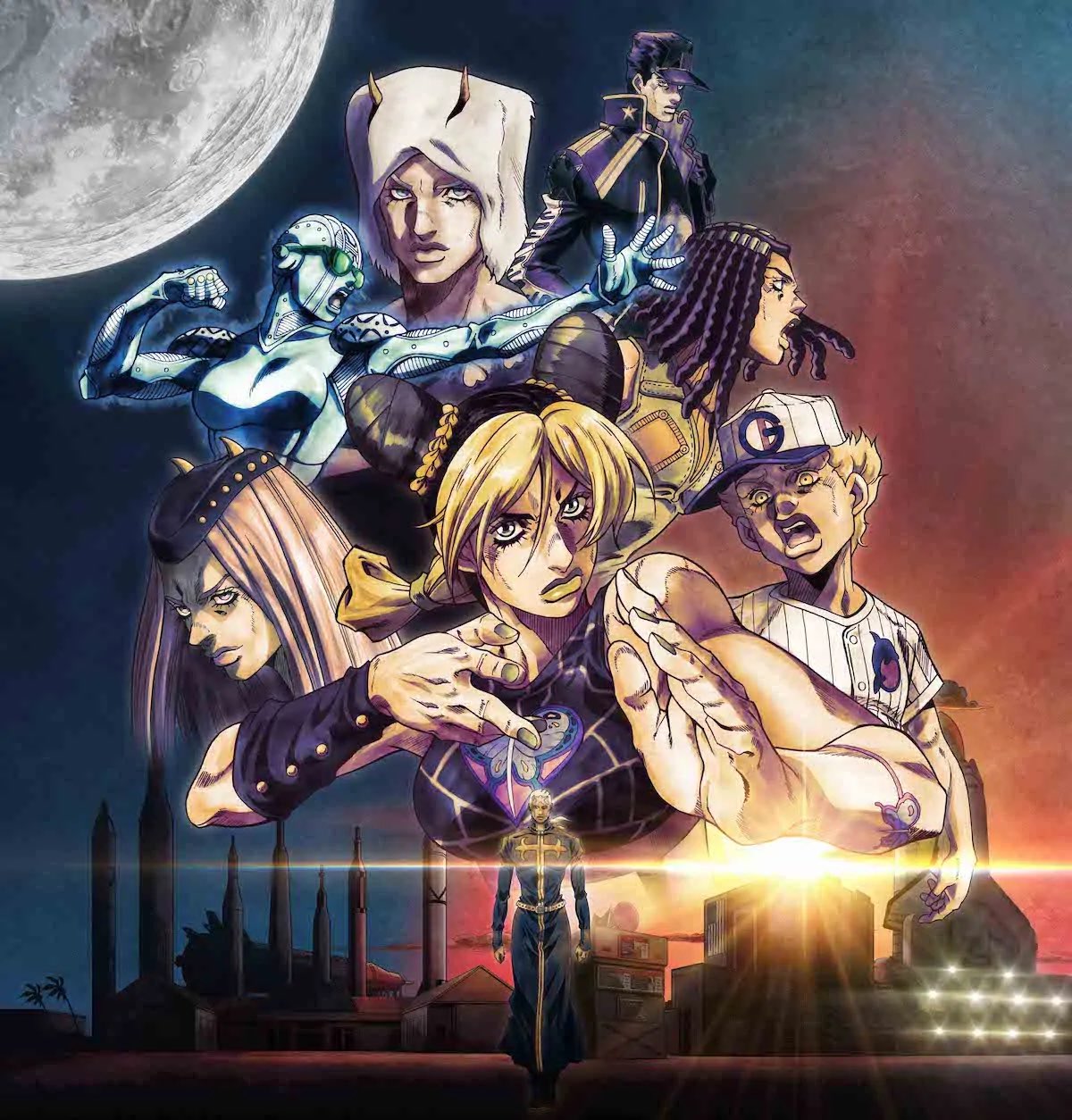 ジョジョの奇妙な冒険 STONE OCEAN ポスター Stone Ocean - Poster (B2ポスター ジョジョの奇妙な冒険 第六部