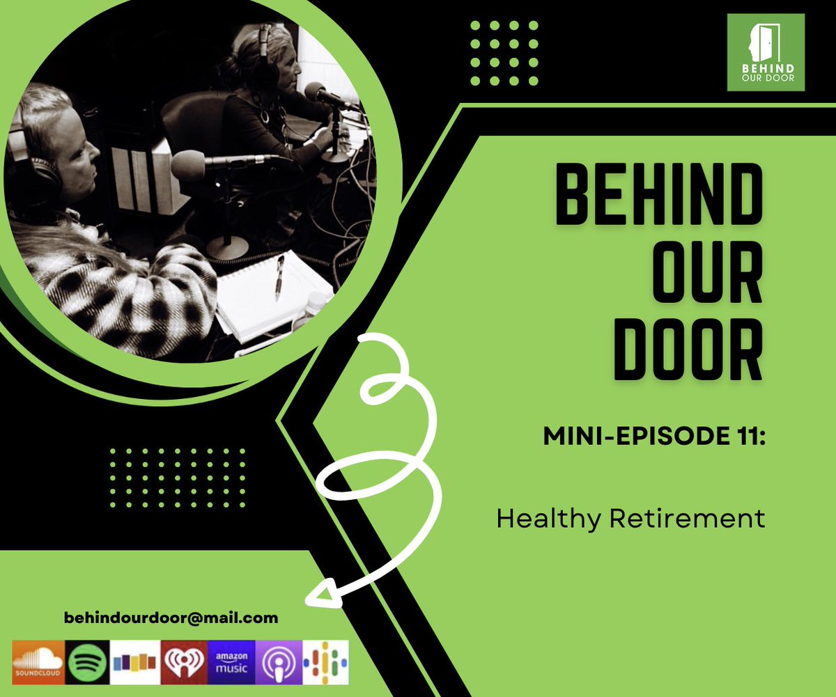 Congratulations Julie!!! Check out this new mini episode to celebrate Julie’s retirement and to chat leaving a career in a mental health conscious way. 

🎧 open.spotify.com/episode/5rYhSn…

#podcast #mentalhealth #MentalHealthAwareness #retirement #Nami