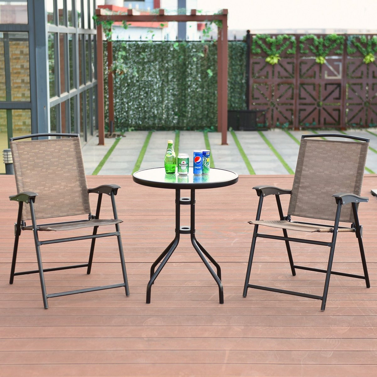 Enjoy outdoor leisure time with our beautiful yet practical 3pc bistro table set.🌈
Search shopping item ID: 608564997608
Use the code: social save 5% off

#Goplus #BistroSet #AllWeather #patioFurniture #followforfollowback #followus #follow4like #likeforlikes #likeforfollow