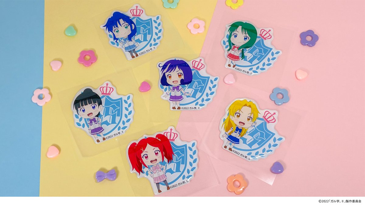 pmc_osaka's tweet photo. ［本日最終日］
「ガル学。」、「ガル学。Ⅱ」の可愛いグッズの特典付きは本日まで✨

各商品写真はこちら📷
缶バッジセット💰
ぷくぷくシール🌈

ご予約はこちら↓ https://t.co/JI1KWakVG7

#ガル学 #ガル学2 https://t.co/qNbN7wJ9Rg